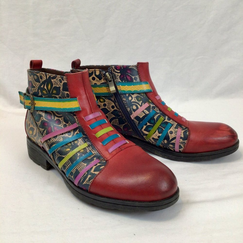 Socofy Ankle Boots